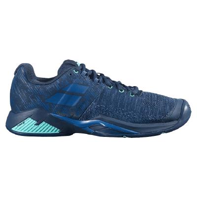 Кроссовки мужские Babolat Propulse Blast All Court (Синий/Зеленый 4090)