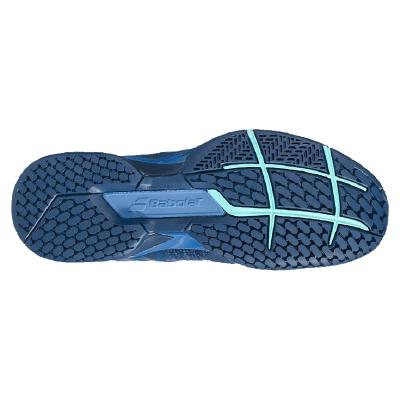 Кроссовки мужские Babolat Propulse Blast All Court (Синий/Зеленый 4090)