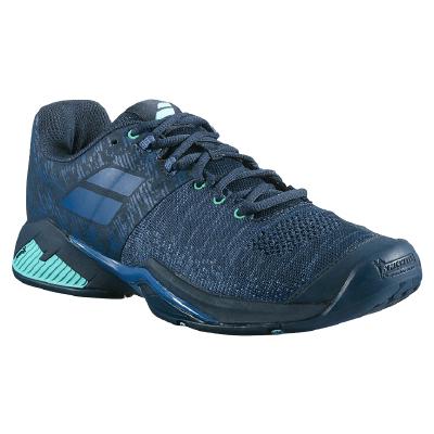 Кроссовки мужские Babolat Propulse Blast All Court (Синий/Зеленый 4090)