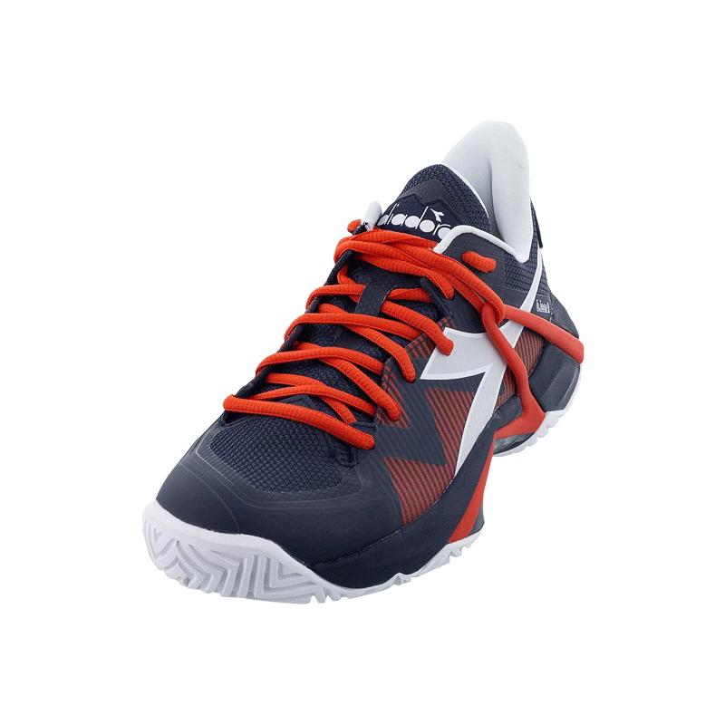 Кроссовки мужские Diadora B.ICON 2 AG (Blue Corsair/White/Fiery Red)