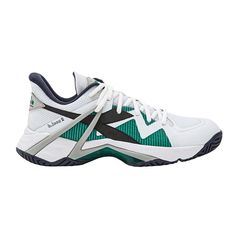 Кроссовки мужские Diadora B.ICON 2 AG (White/Black/Blue Corsair)
