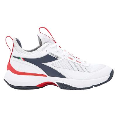 Кроссовки мужские Diadora Finale W AG (White/Blue Corsair/Fiery Red)