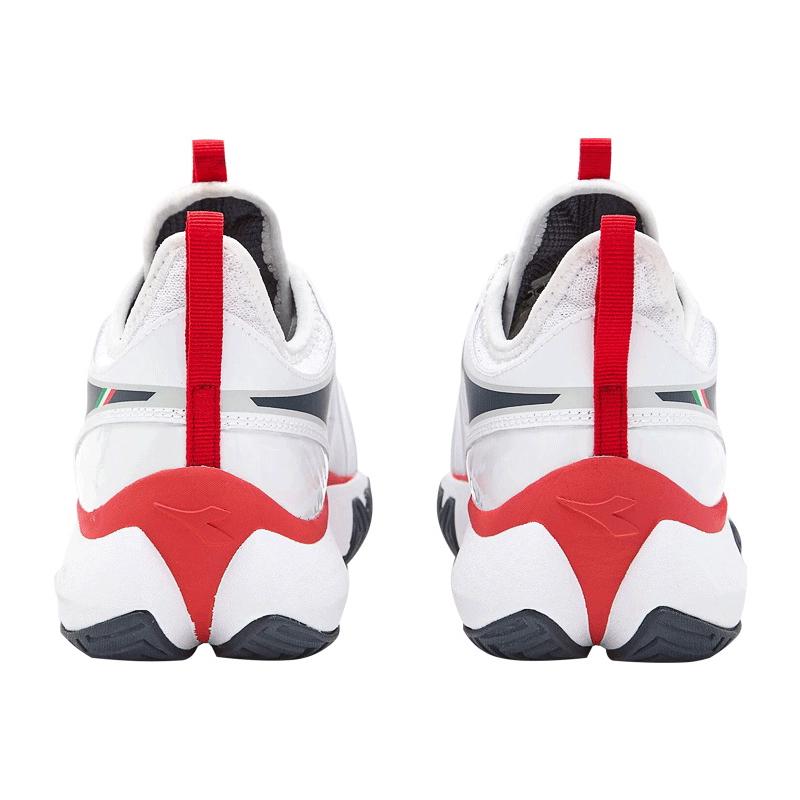 Кроссовки мужские Diadora Finale W AG (White/Blue Corsair/Fiery Red)