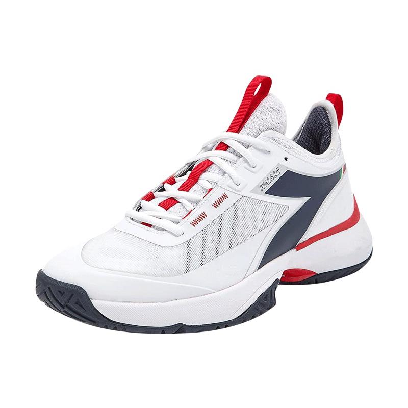 Кроссовки мужские Diadora Finale W AG (White/Blue Corsair/Fiery Red)
