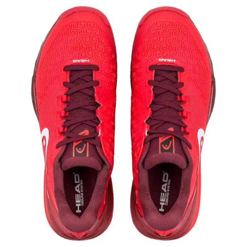 Кроссовки мужские Head Revolt Pro 5.0 - Red/Dark Red