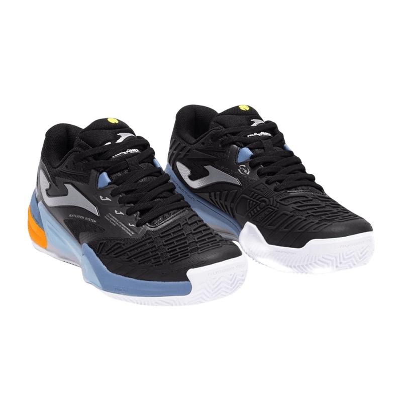 Кроссовки мужские Joma Roland Men Clay (Black/Light Blue)