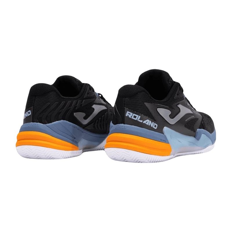 Кроссовки мужские Joma Roland Men Clay (Black/Light Blue)