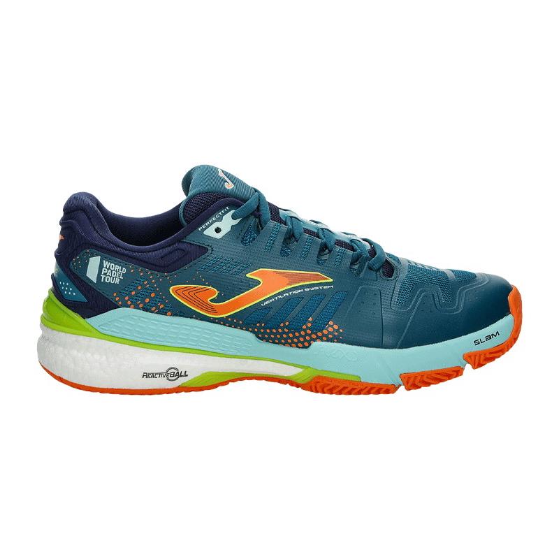 Кроссовки мужские Joma Slam Men Clay (Бирюзовый/Голубой)