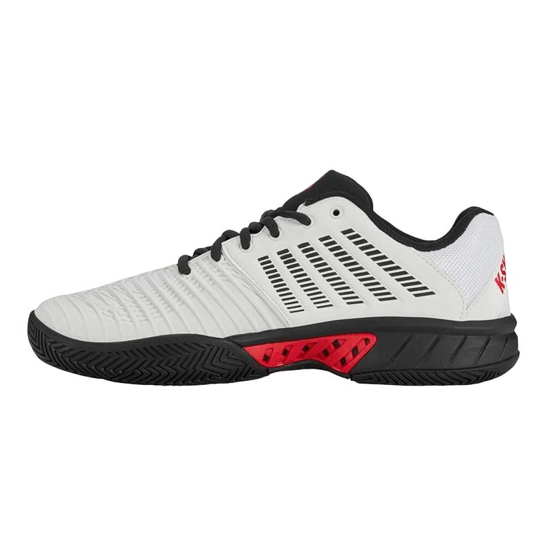 Кроссовки мужские K-Swiss Express Light 3 (Bright White / Stretch Limo / High Risk Red)