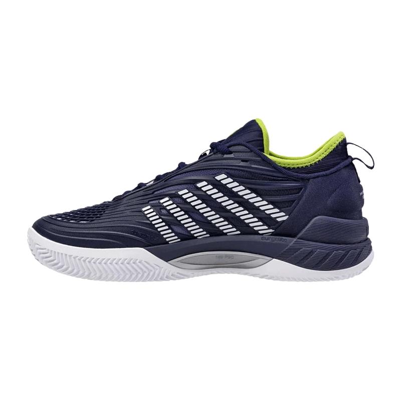 Кроссовки мужские K-Swiss Hypercourt Supreme 2 HB Clay (Peacoat/White/Lime Green)