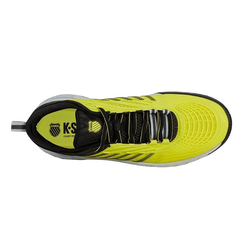 Кроссовки мужские K-Swiss Hypercourt Supreme 2 (Tennis Yellow/Black/Micro Chip)