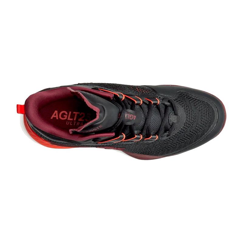 Кроссовки мужские Lacoste AG-LT 23 Ultra (Черный/Бордовый/Оранжевый)