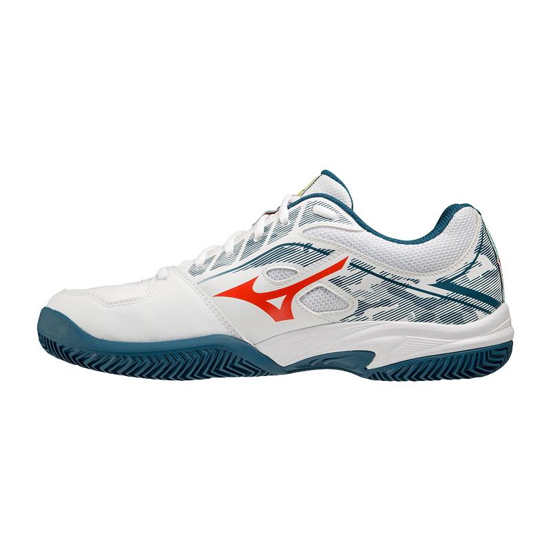 Кроссовки мужские Mizuno Breakshot 3 CC White/Orange