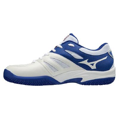 Кроссовки мужские Mizuno Breakshot 2 Clay (Белый/Синий/Красный)