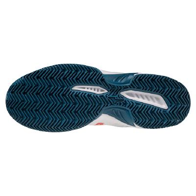 Кроссовки мужские Mizuno Breakshot 3 CC White/Orange