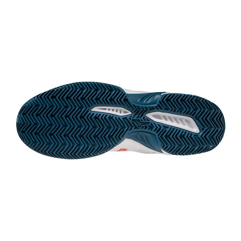 Кроссовки мужские Mizuno Breakshot 3 CC White/Orange