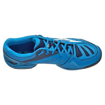 Кроссовки мужские Mizuno Exceed Clay (Синий/Белый/Черный)