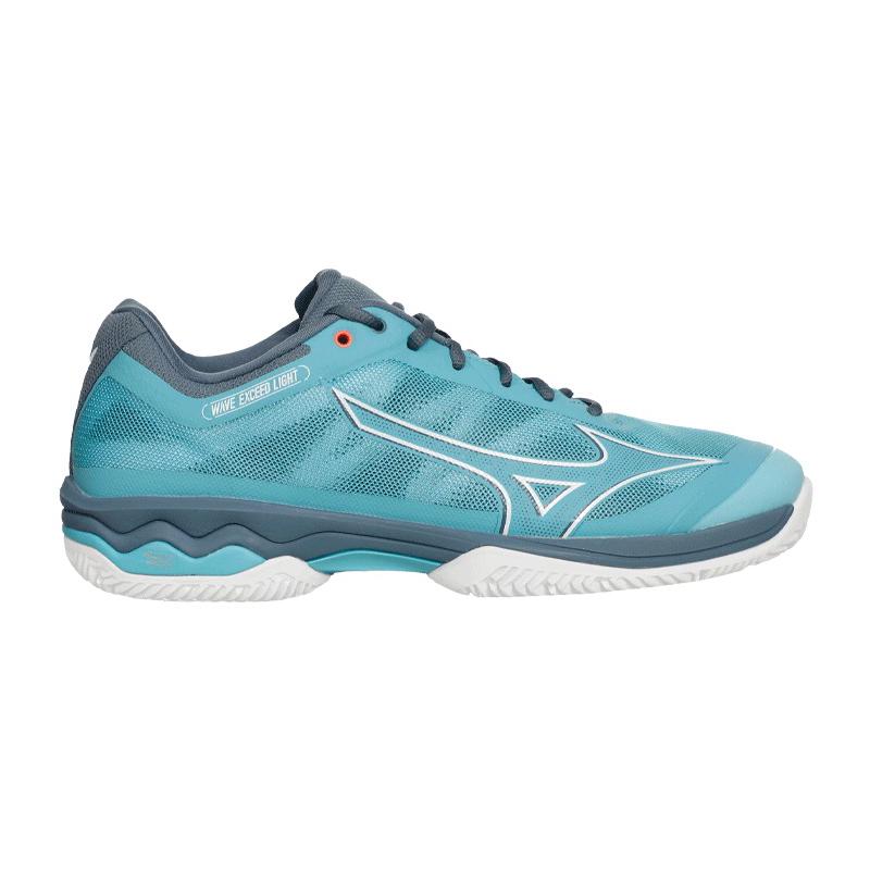Кроссовки мужские Mizuno Exceed Light Clay (Голубой/Синий/Белый)