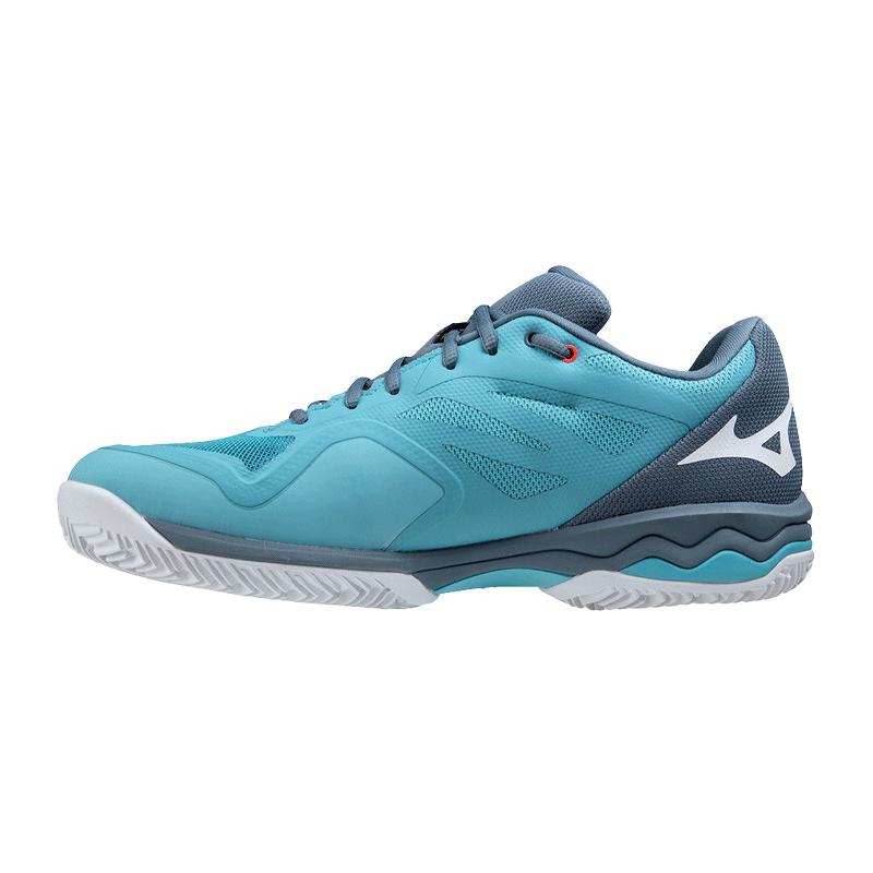 Кроссовки мужские Mizuno Exceed Light Clay (Голубой/Синий/Белый)