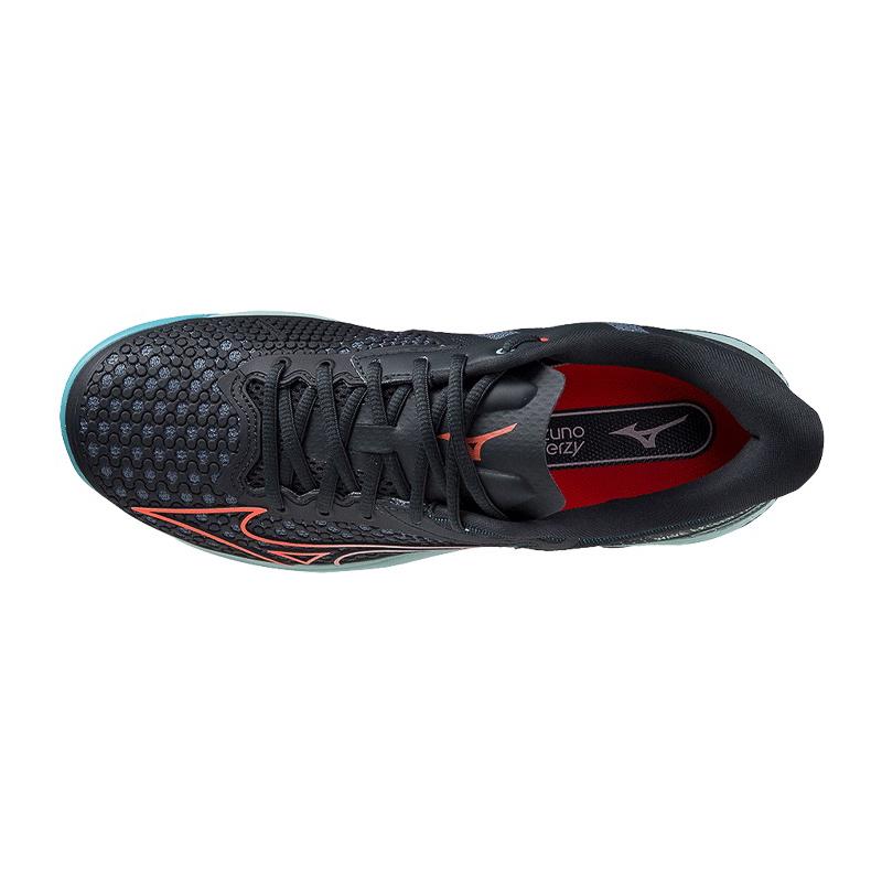 Кроссовки мужские Mizuno Exceed Tour 5 Clay (Синий/Красный/Голубой)