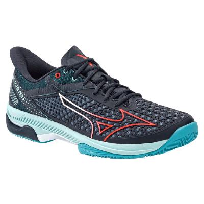 Кроссовки мужские Mizuno Exceed Tour 5 Clay (Синий/Красный/Голубой)
