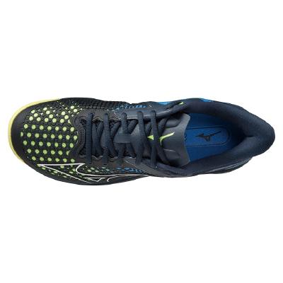 Кроссовки мужские Mizuno Exceed Tour 5 (Черный/Желтый/Синий)