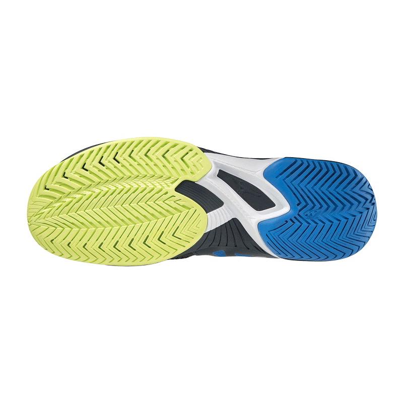 Кроссовки мужские Mizuno Exceed Tour 5 (Черный/Желтый/Синий)