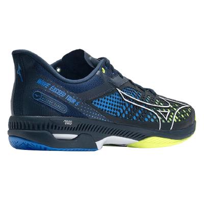 Кроссовки мужские Mizuno Exceed Tour 5 (Черный/Желтый/Синий)