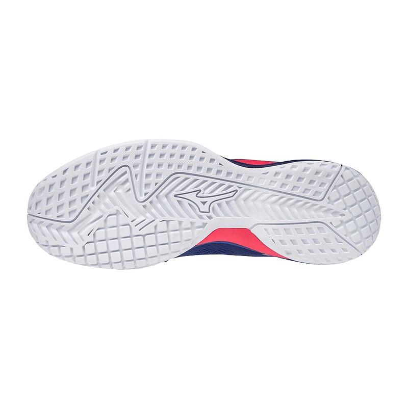 Кроссовки мужские Mizuno Intense Tour 5 (Синий/Белый/Розовый)