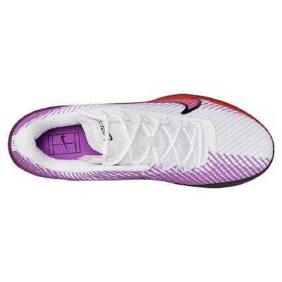 Кроссовки мужские Nike Court Air Zoom Vapor 11 (Белый/Фиолетовый/Красный)