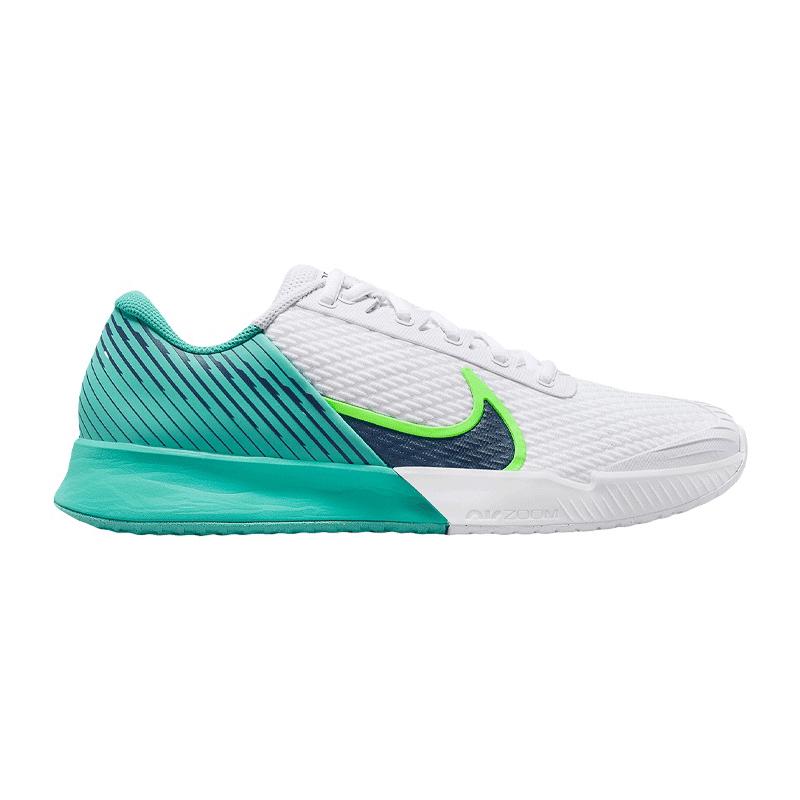 Кроссовки мужские Nike Court Air Zoom Vapor Pro 2 (Белый/Мятный)