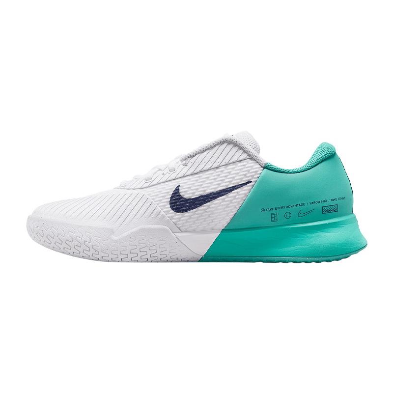 Кроссовки мужские Nike Court Air Zoom Vapor Pro 2 (Белый/Мятный)