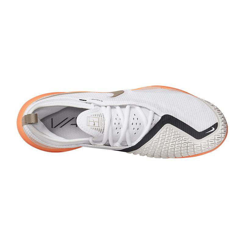 Кроссовки мужские Nike Court React Vapor NXT (Белый/Оранжевый)