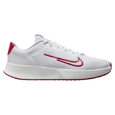 Кроссовки мужские Nike Court Vapor Lite 2 (Белый/Бордовый)