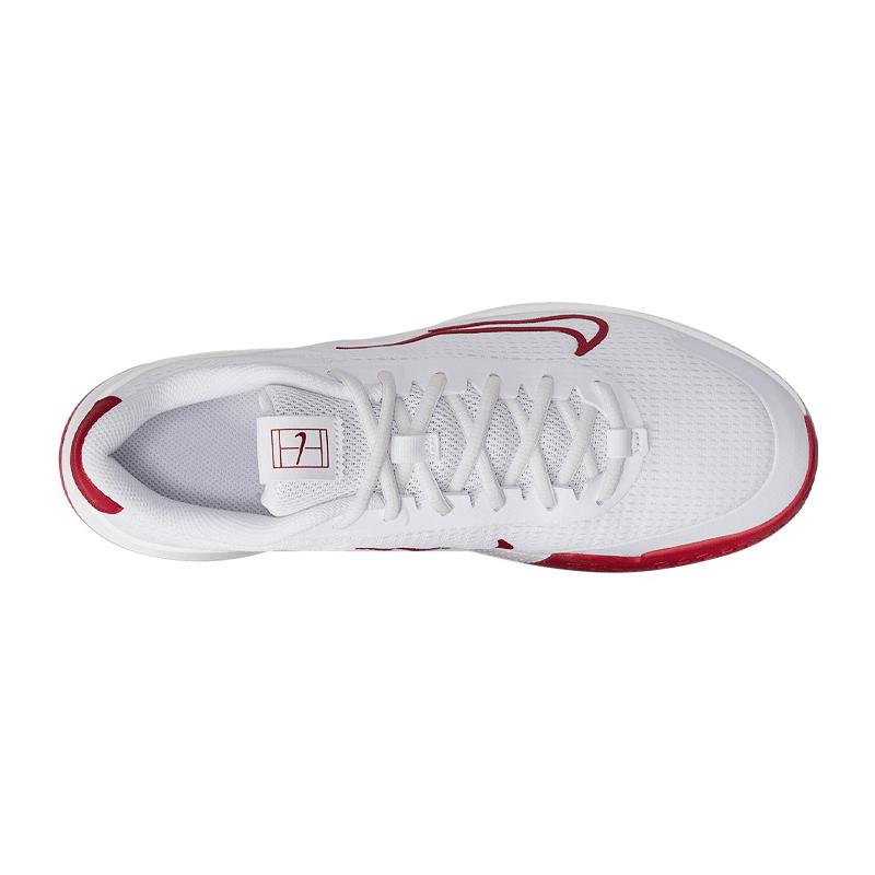 Кроссовки мужские Nike Court Vapor Lite 2 (Белый/Бордовый)