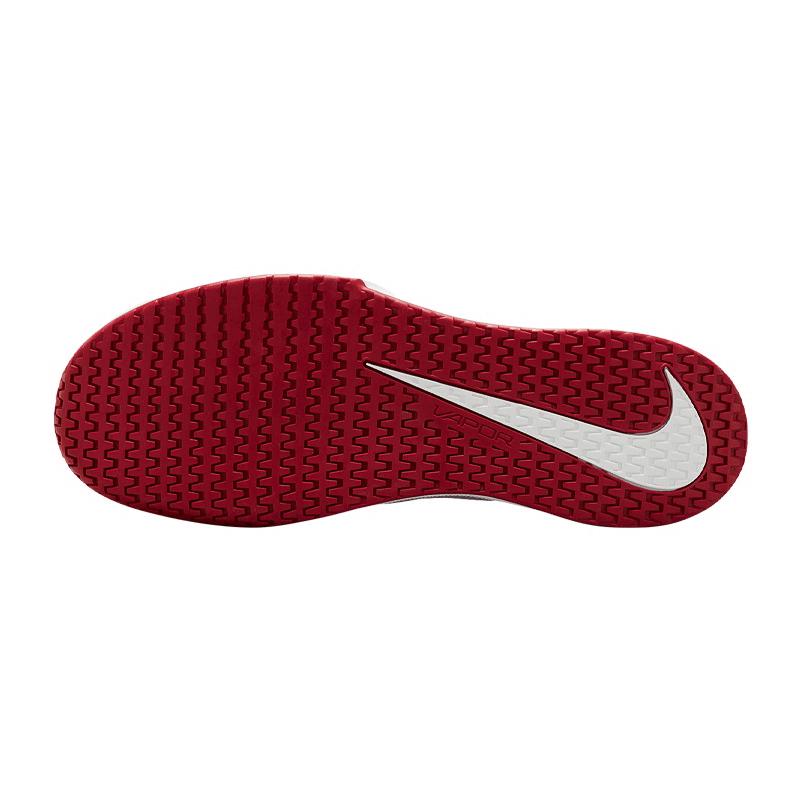Кроссовки мужские Nike Court Vapor Lite 2 (Белый/Бордовый)