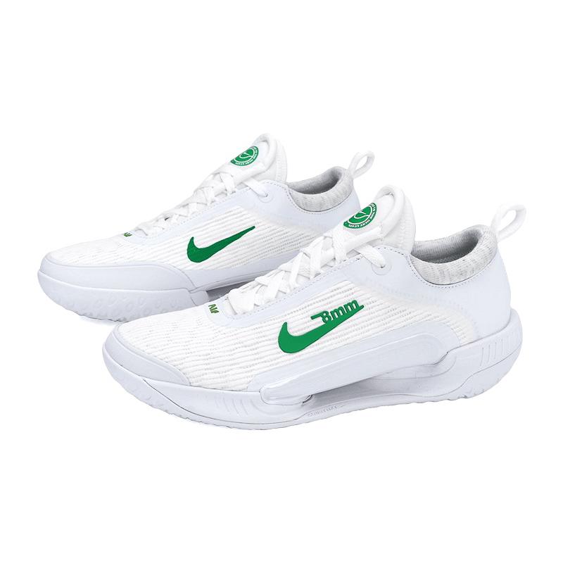 Кроссовки мужские Nike Court Zoom NXT (Белый/Зеленый)