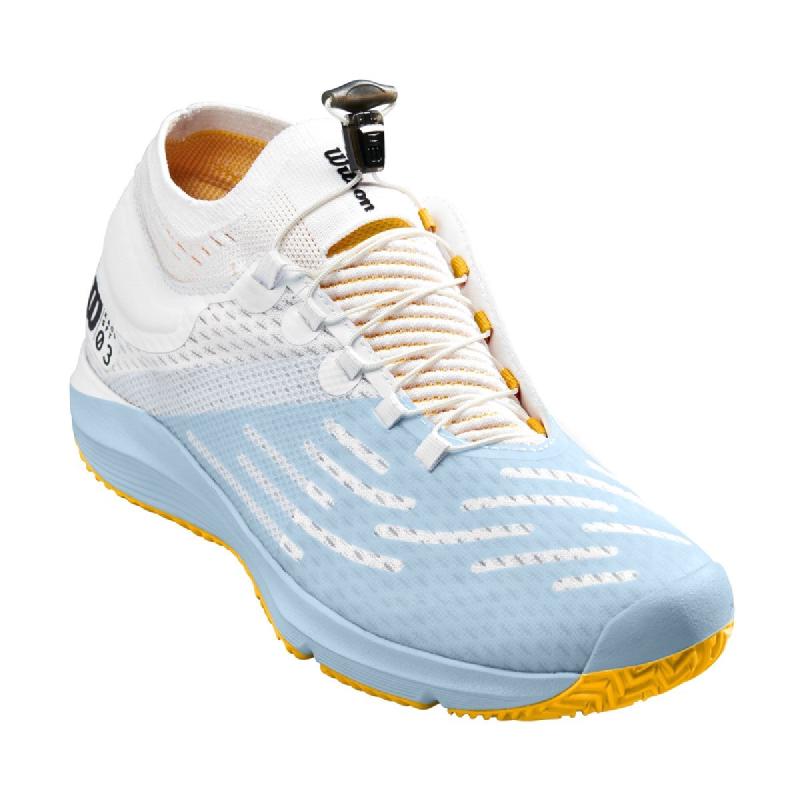 Кроссовки мужские Wilson Kaos 3.0 SFT (White/Omphalodes/Gold Fusion)