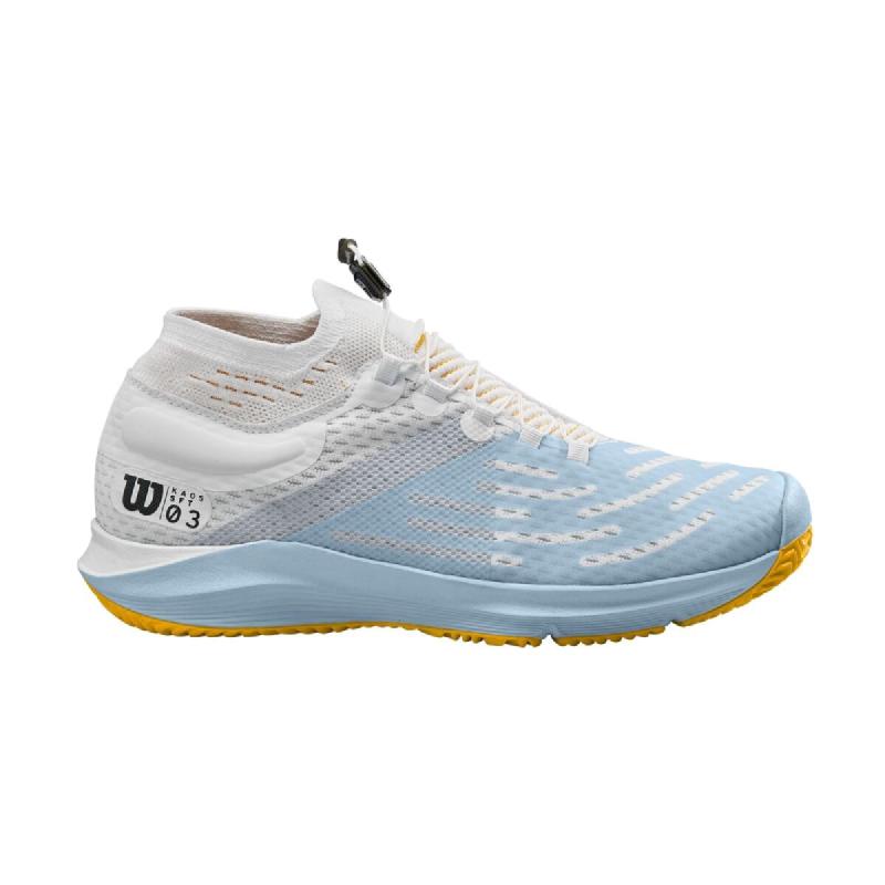 Кроссовки мужские Wilson Kaos 3.0 SFT (White/Omphalodes/Gold Fusion)