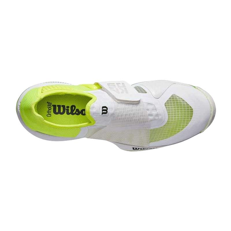 Кроссовки мужские Wilson Kaos Mirage M (White/Safety Yellow)