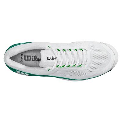 Кроссовки мужские Wilson Rush Pro 4.0 M Clay (White/Bosphorus/Green)