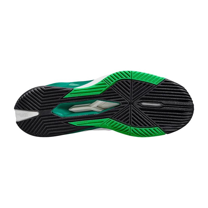 Кроссовки мужские Wilson Rush Pro 4.0 M Clay (White/Bosphorus/Green)