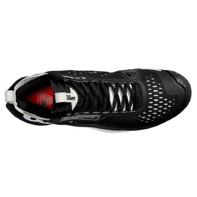 Кроссовки мужские Wilson Rush Pro Tour Mid M (Black/White/Black)