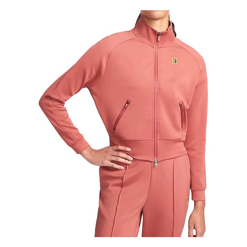 Куртка Nike Court Dri-Fit Heritage Jacket W (Коралловый)