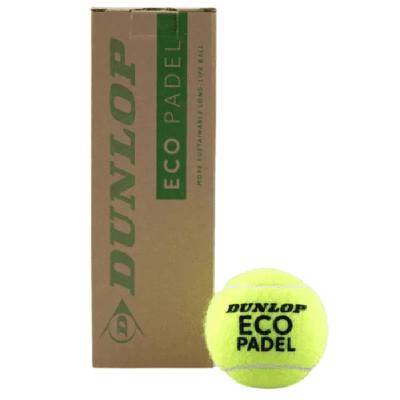 Мячи для падел Dunlop Eco Padel 3 мяча