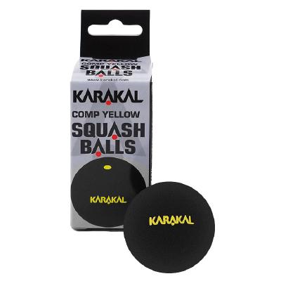Мячи для сквоша Karakal Yellow Dot Squash Ball 2 (2x1)