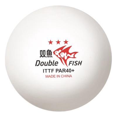 Мячи DOUBLE FISH 3*** PAR 40+ (в упаковке 6 шт.)