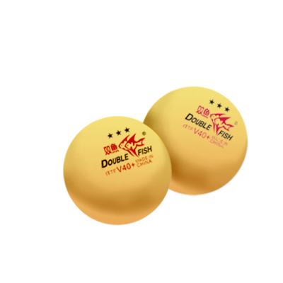 Мячи DOUBLE FISH 3*** V40+ Volant (в упаковке 10 шт.) оранжевые