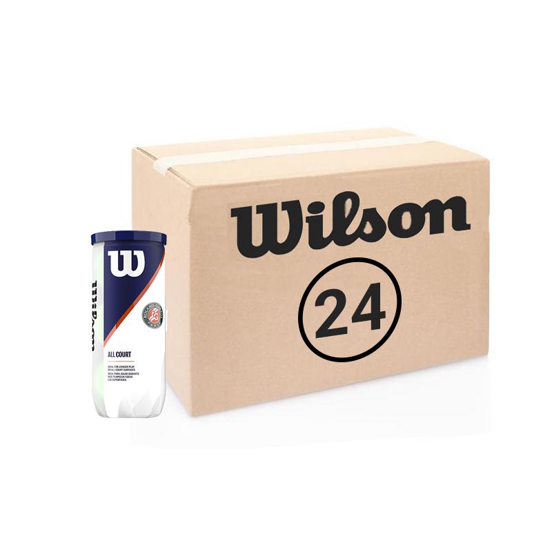 Теннисные мячи Wilson Roland Garros All Court 72 (24*3)