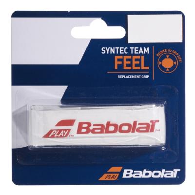 Намотка базовая грип Babolat SYNTEC TEAM Х 1 белый/красный